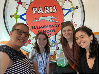 NCRERN team at Paris Elementary