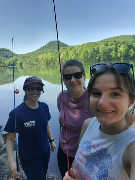 NCRERN Team fishing in Berea